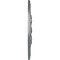 Ekena Millwork Rose and Ribbon Ceiling Medallion (Fits Canopies up to 4"), 23 5/8"OD x 4"ID x 1 1/2"P, Platinum CM23ROPLS - alternate 2